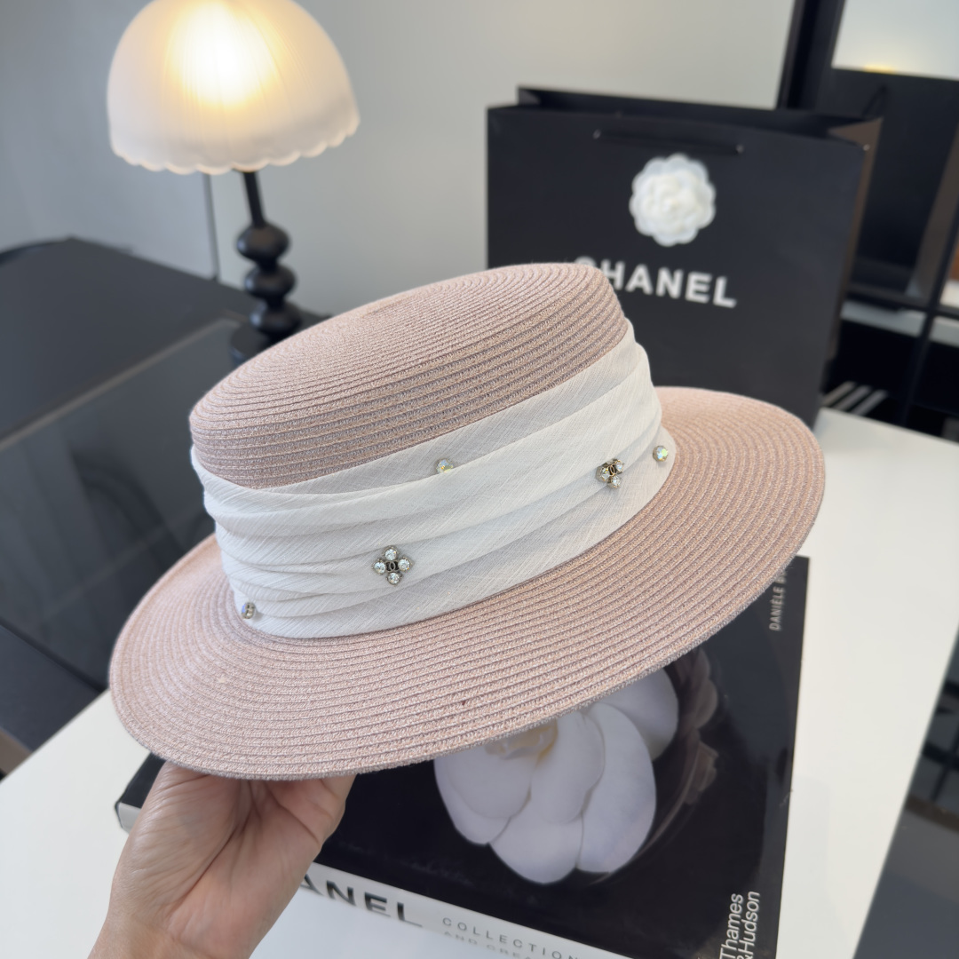 Chanel Chanel香奈儿新款网纱礼帽，高级定制，头围57cm