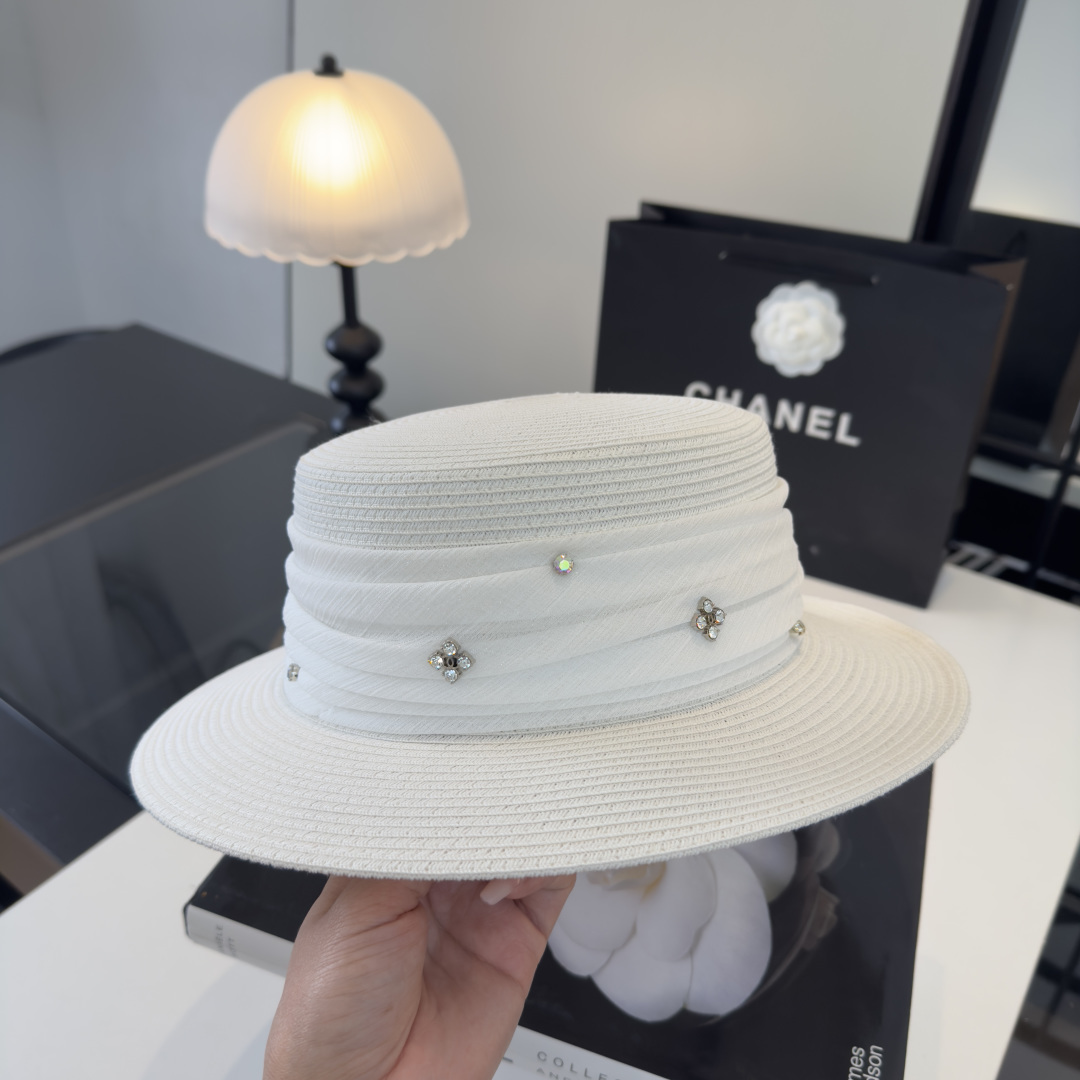 Chanel Chanel香奈儿新款网纱礼帽，高级定制，头围57cm