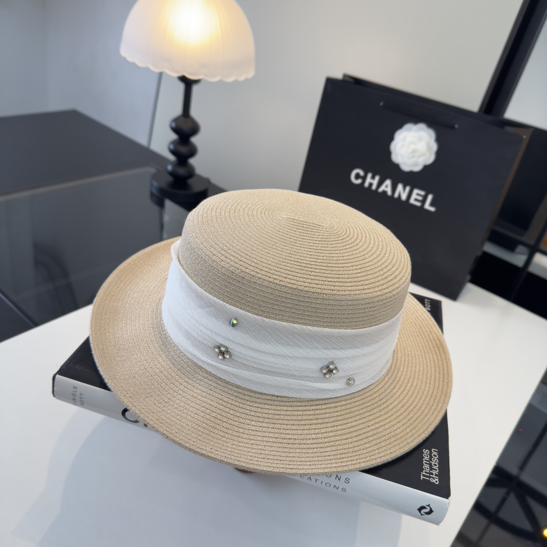Chanel Chanel香奈儿新款网纱礼帽，高级定制，头围57cm