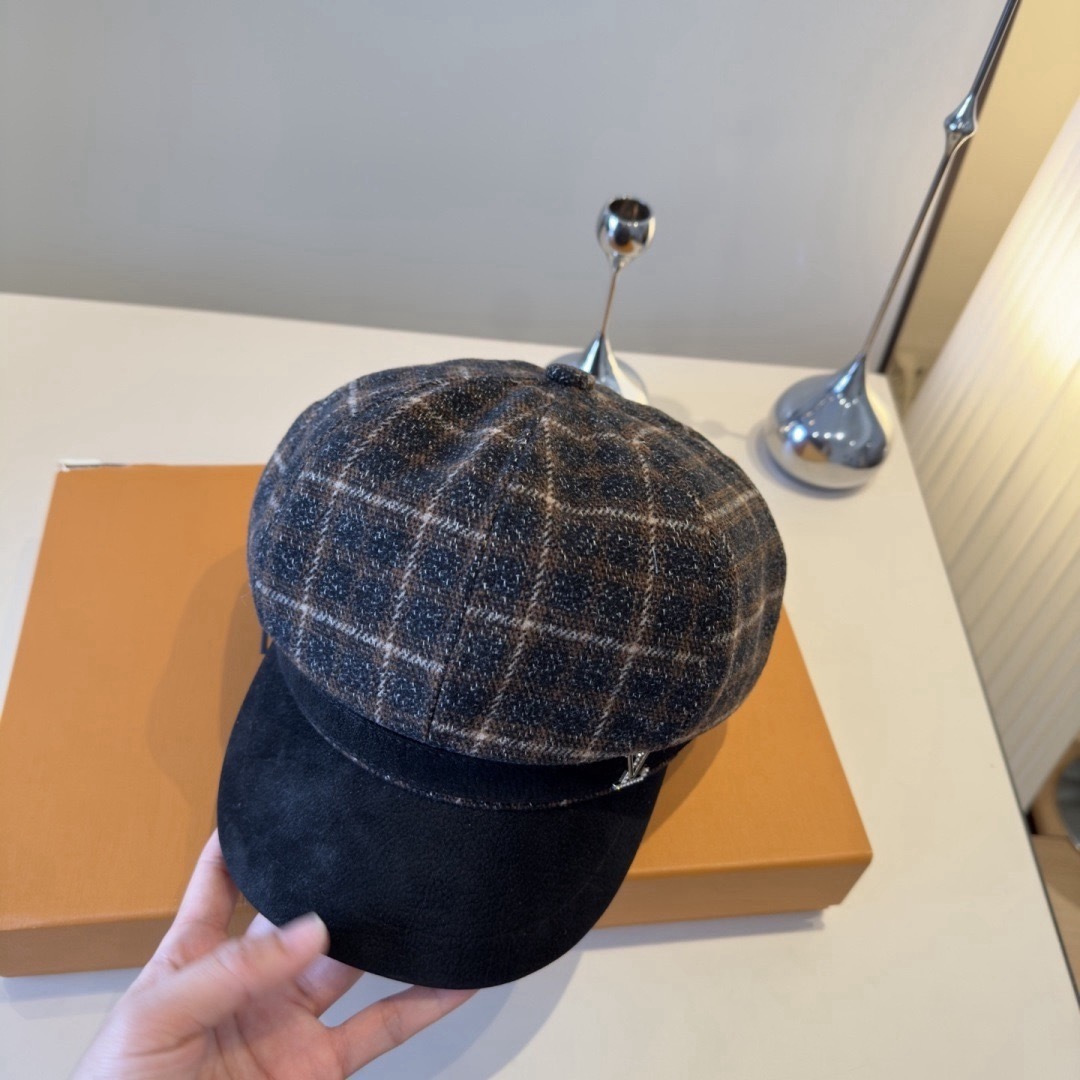 Louis Vuitton Lv路易斯新款鸭舌军帽，高级定制，头围57cm