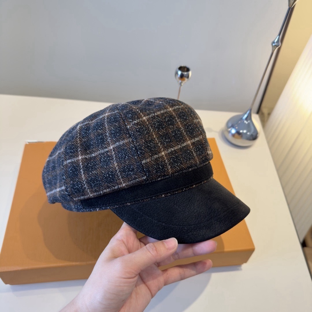 Louis Vuitton Lv路易斯新款鸭舌军帽，高级定制，头围57cm