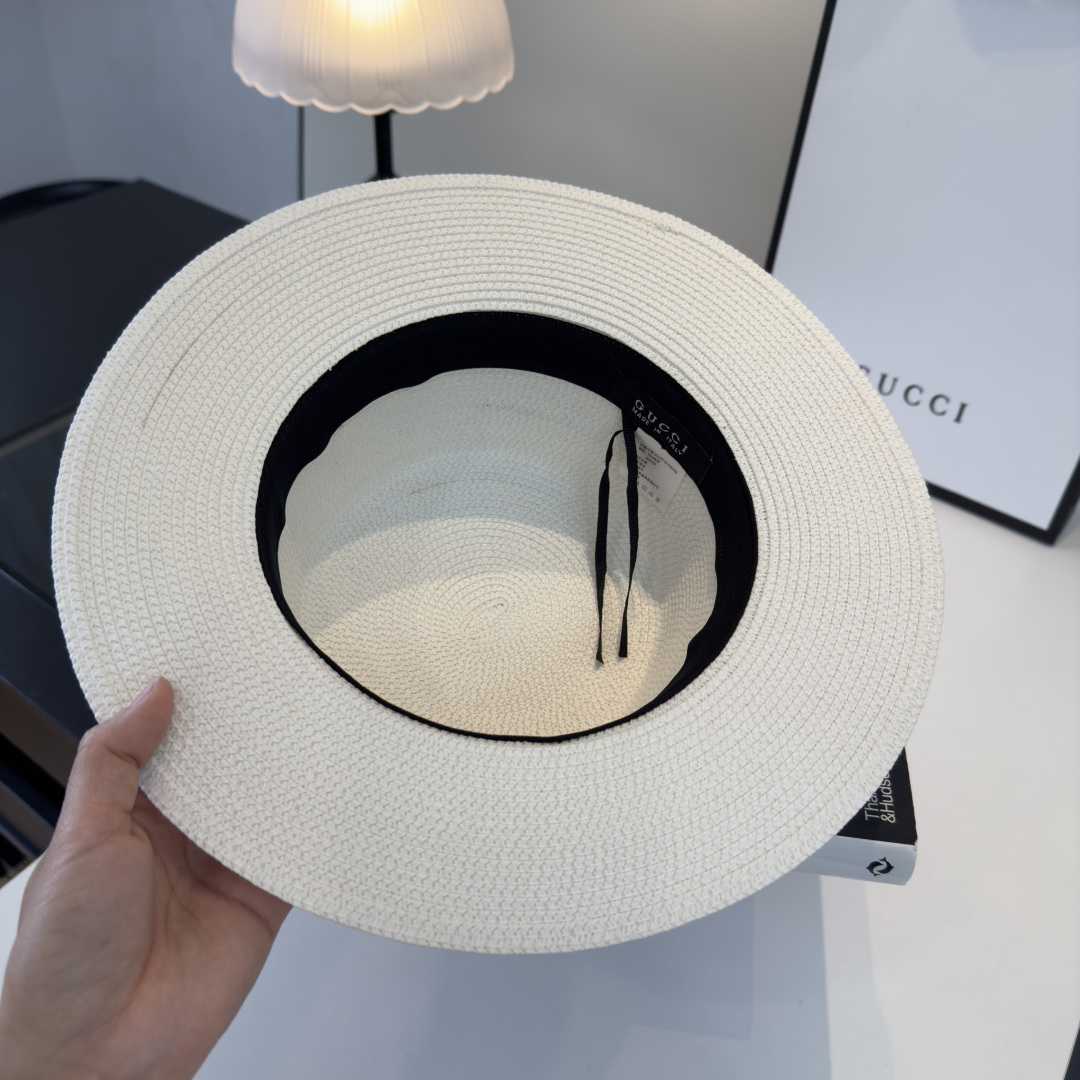 PGucci古奇新款蕾丝平顶，小清新设计，头围57cm