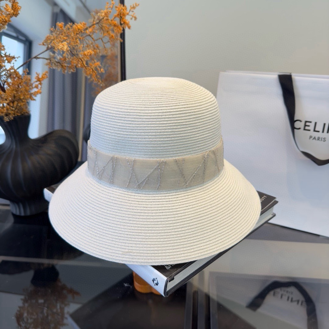 PChanel香奈儿新款草帽，日本纸草制作，跑量王，头围57cm