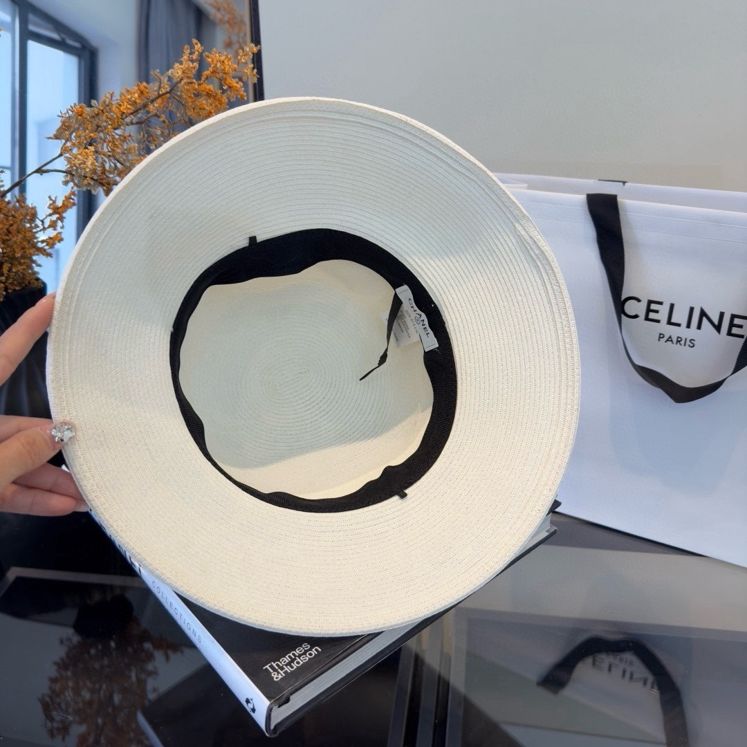 PChanel香奈儿新款草帽，日本纸草制作，跑量王，头围57cm