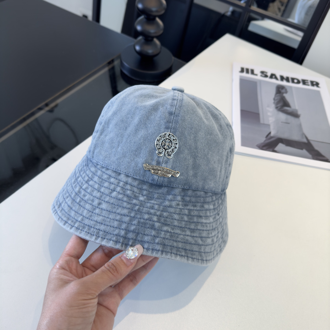 Chrome Hearts 克罗心新款遮阳鸭舌军帽，头围57cm