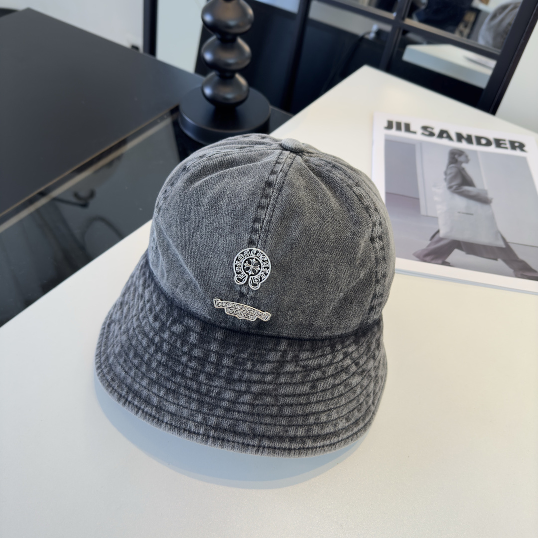 Chrome Hearts 克罗心新款遮阳鸭舌军帽，头围57cm