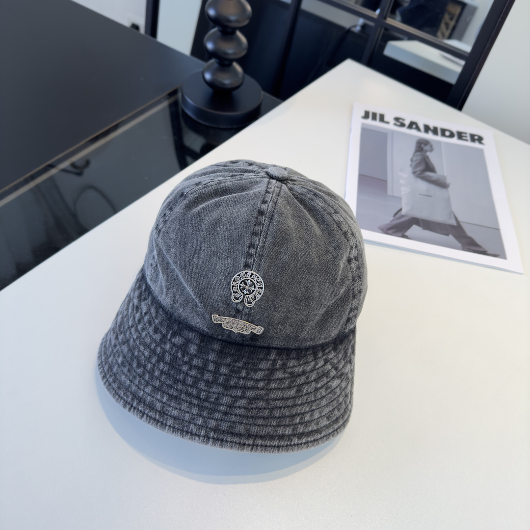Chrome Hearts 克罗心新款遮阳鸭舌军帽，头围57cm