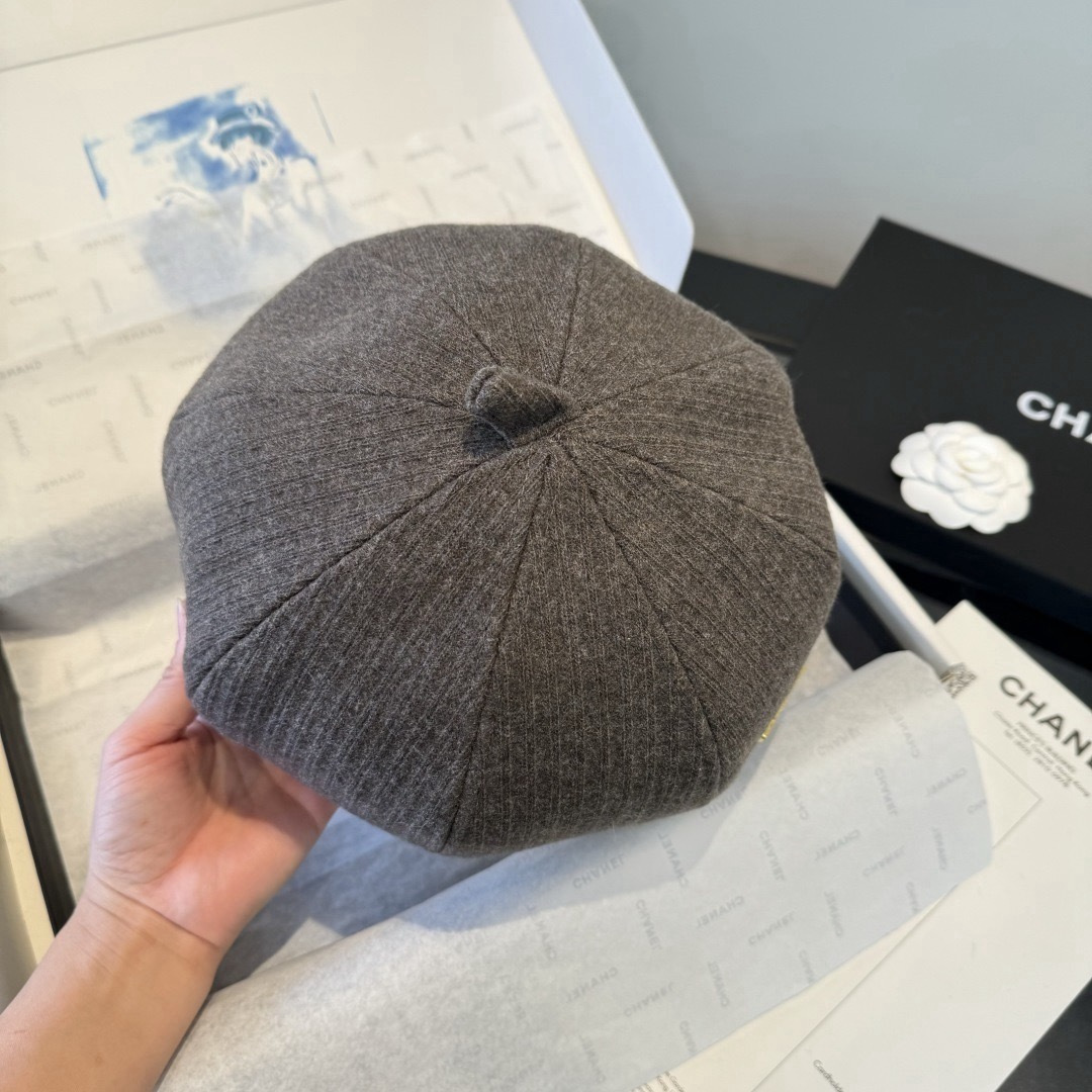 Chanel Chanel香奈儿贝雷帽，头围57cm