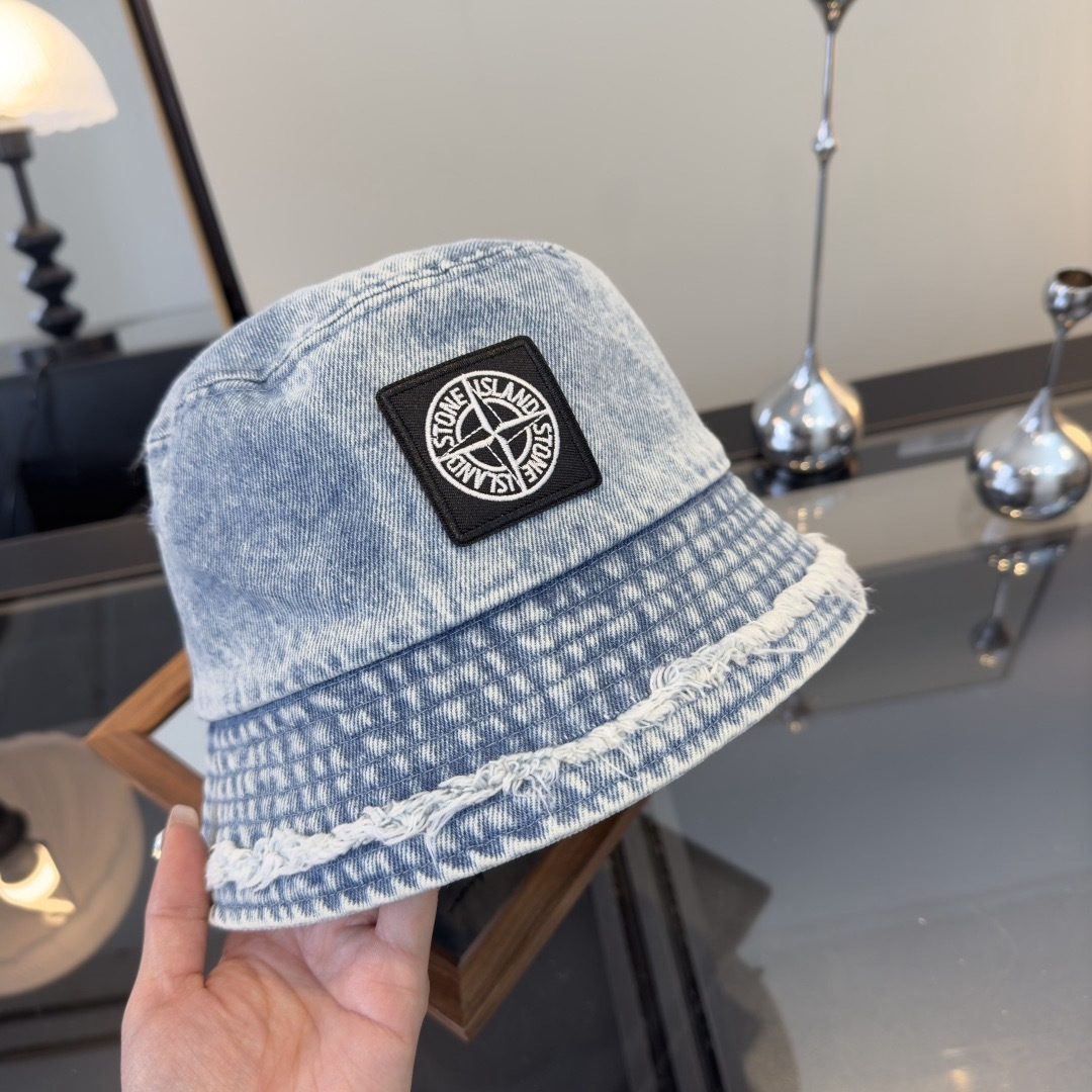 PSTONE ISLAND石头岛新款渔夫帽，经典百搭