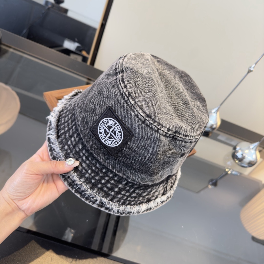 PSTONE ISLAND石头岛新款渔夫帽，经典百搭