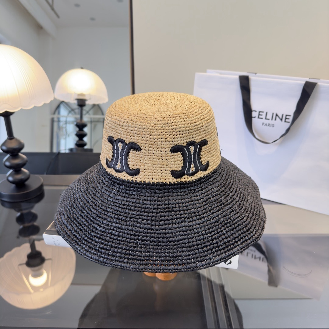 Celine Celine赛琳拉菲草帽