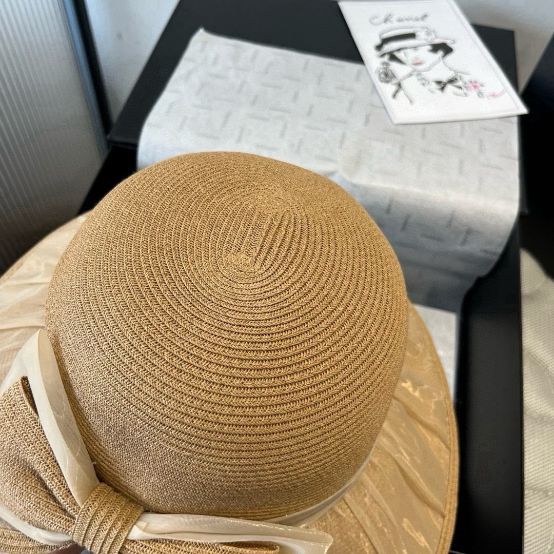 Miu Miu miumiu缪缪新款蝴蝶结盆帽，高端定制，头围57cm