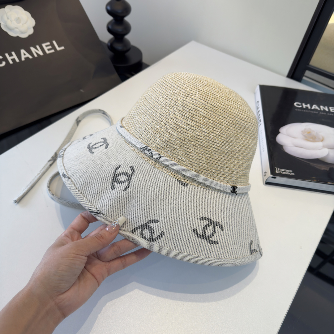 Chanel Chanel香奈儿新款草帽，头围57cm