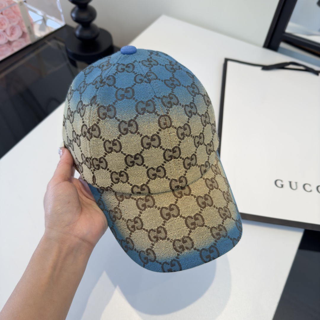 Gucci Gucci古奇新款鸭舌帽，高级版本，头围57cn