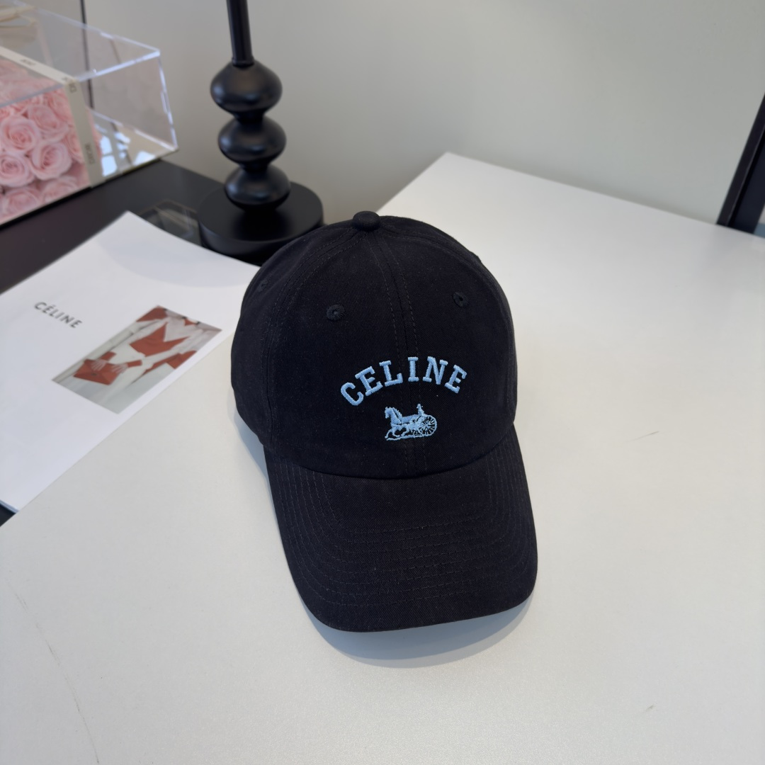 Celine Celine赛琳新款鸭舌帽，男女通用、头围57cm