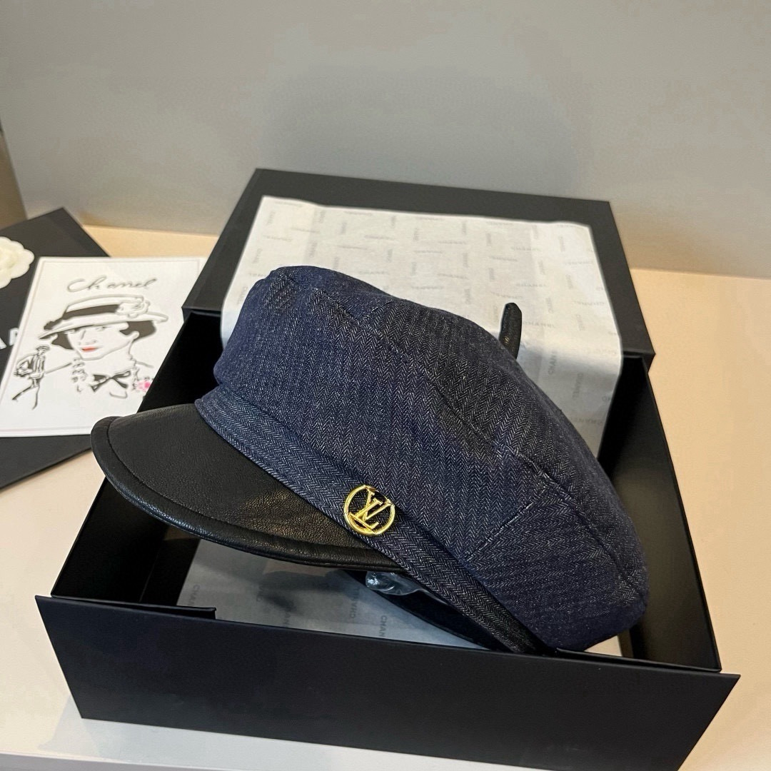 Louis Vuitton Lv新款鸭舌军帽，高级定制，头围57cm