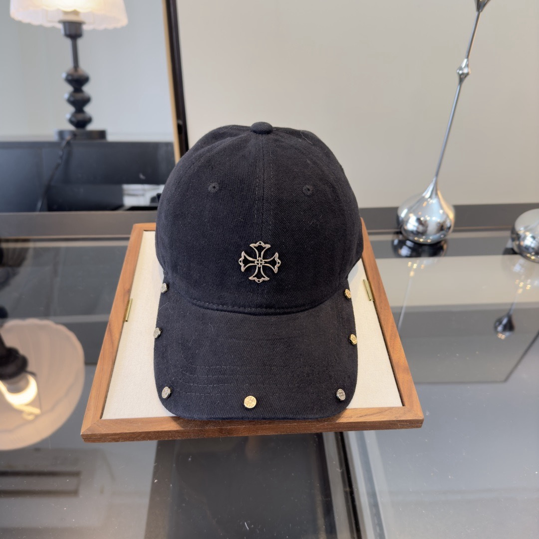 Chrome Hearts 克罗心新款鸭舌帽，头围57cm