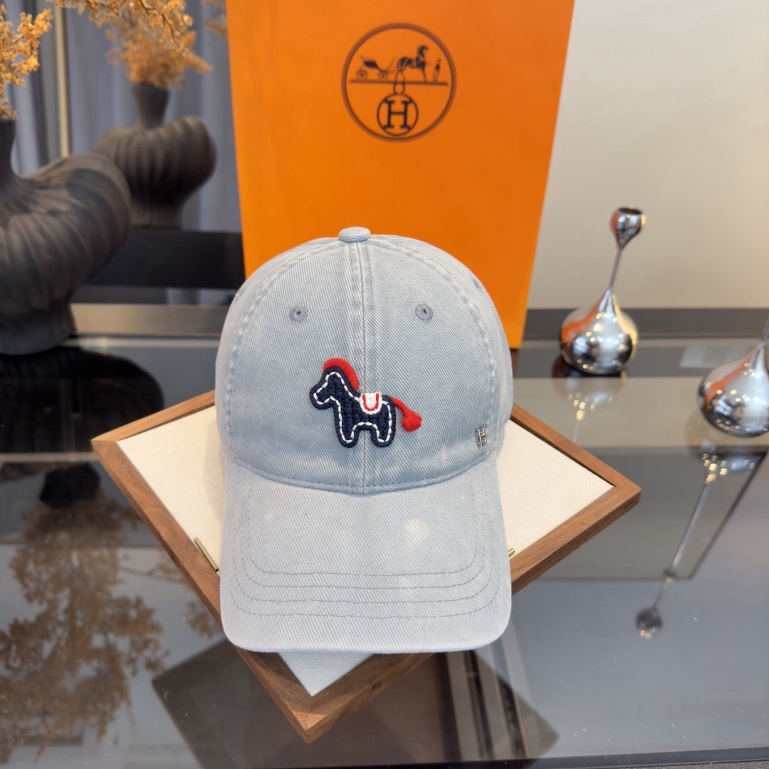 Hermès 爱马仕新款鸭舌帽，头围57cm
