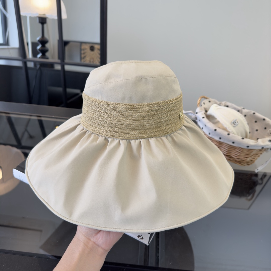 Chanel Chanel香奈儿空顶渔夫帽，加强防紫外线，可折叠高端定制，头围57cm