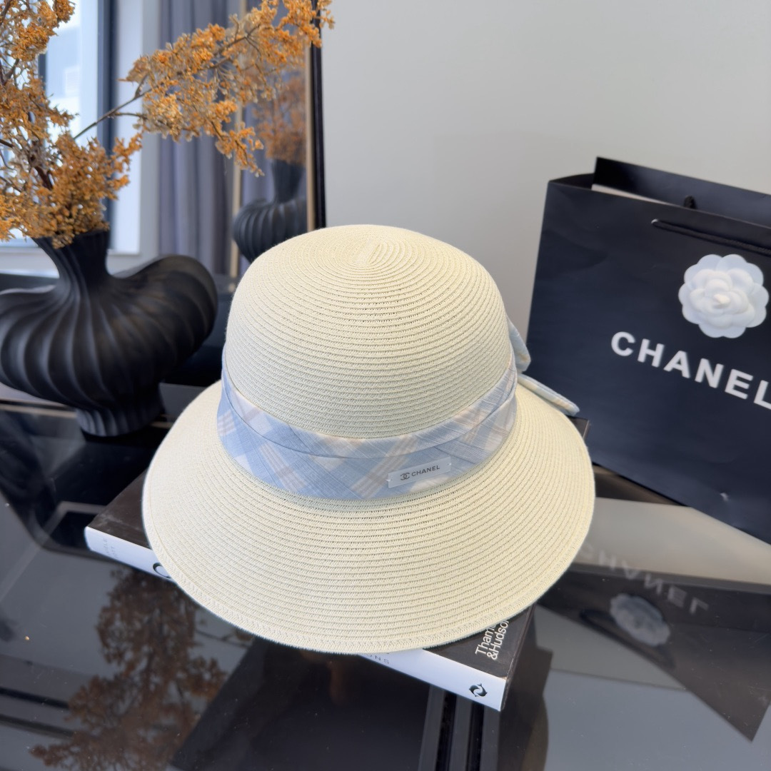 Chanel Chanel香奈儿新款草帽，日本纸草制作，跑量王，头围57cm
