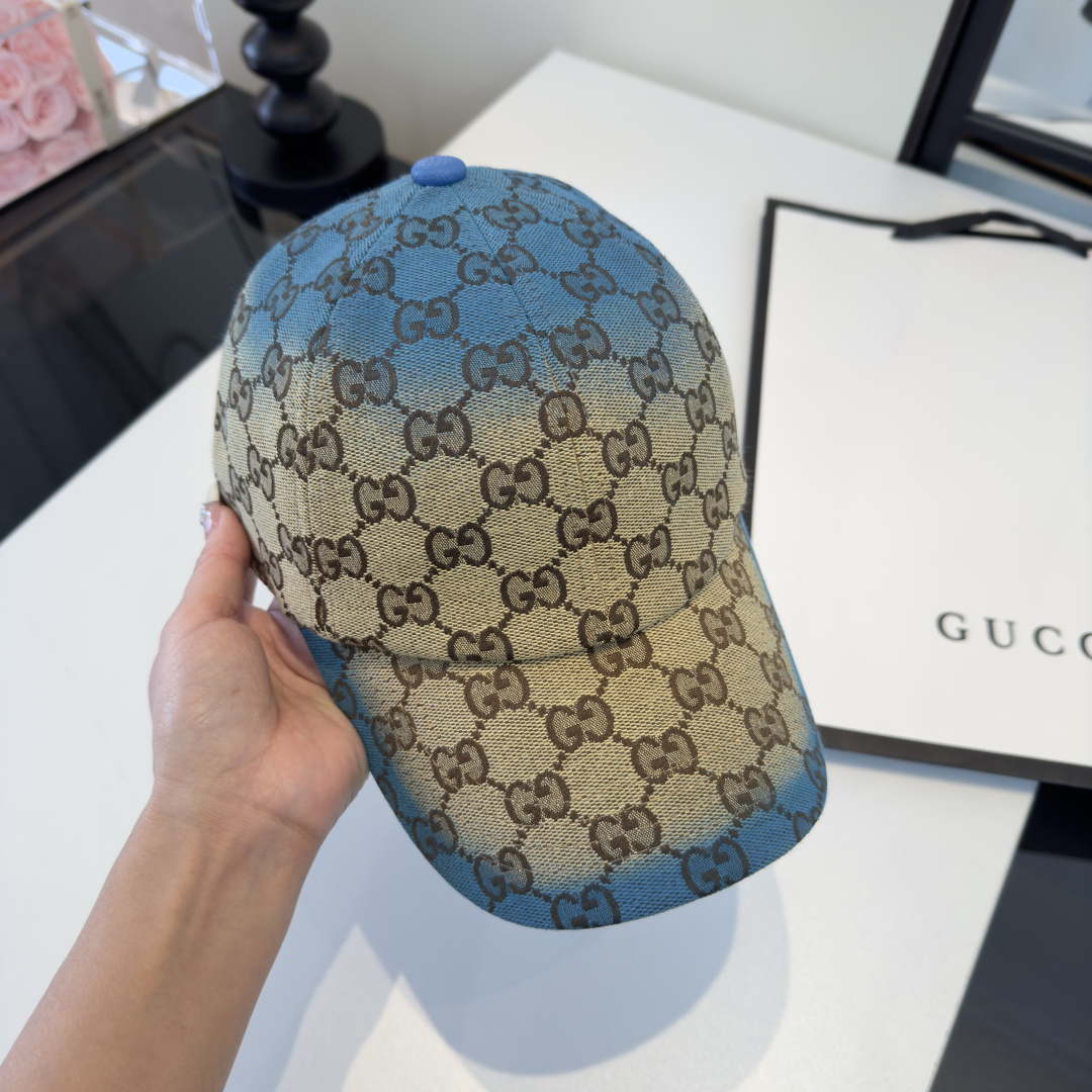 Gucci Gucci古奇新款鸭舌帽，高级版本，头围57cn