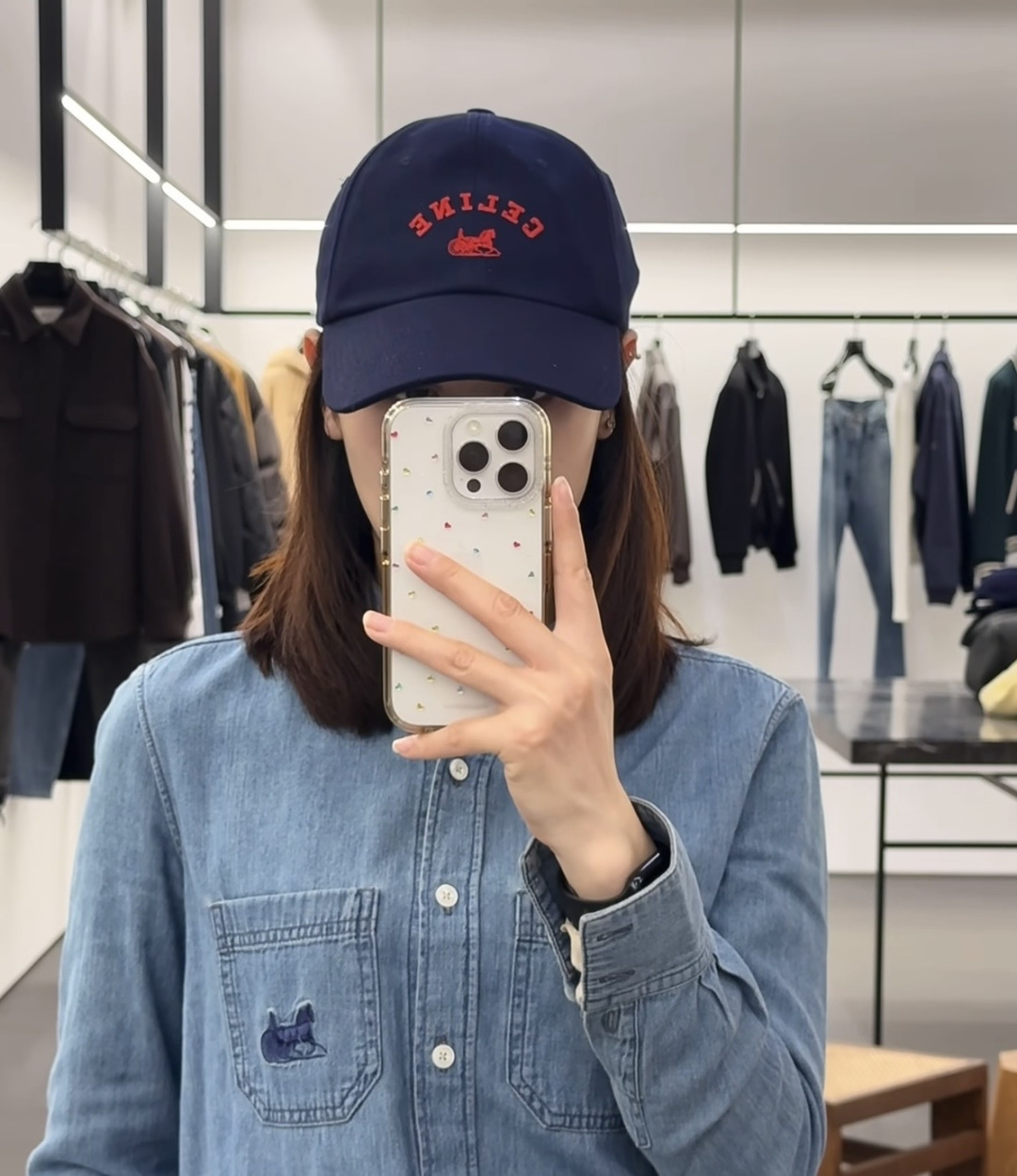Celine Celine赛琳新款鸭舌帽，男女通用、头围57cm