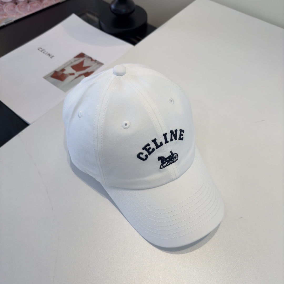 Celine Celine赛琳新款鸭舌帽，男女通用、头围57cm
