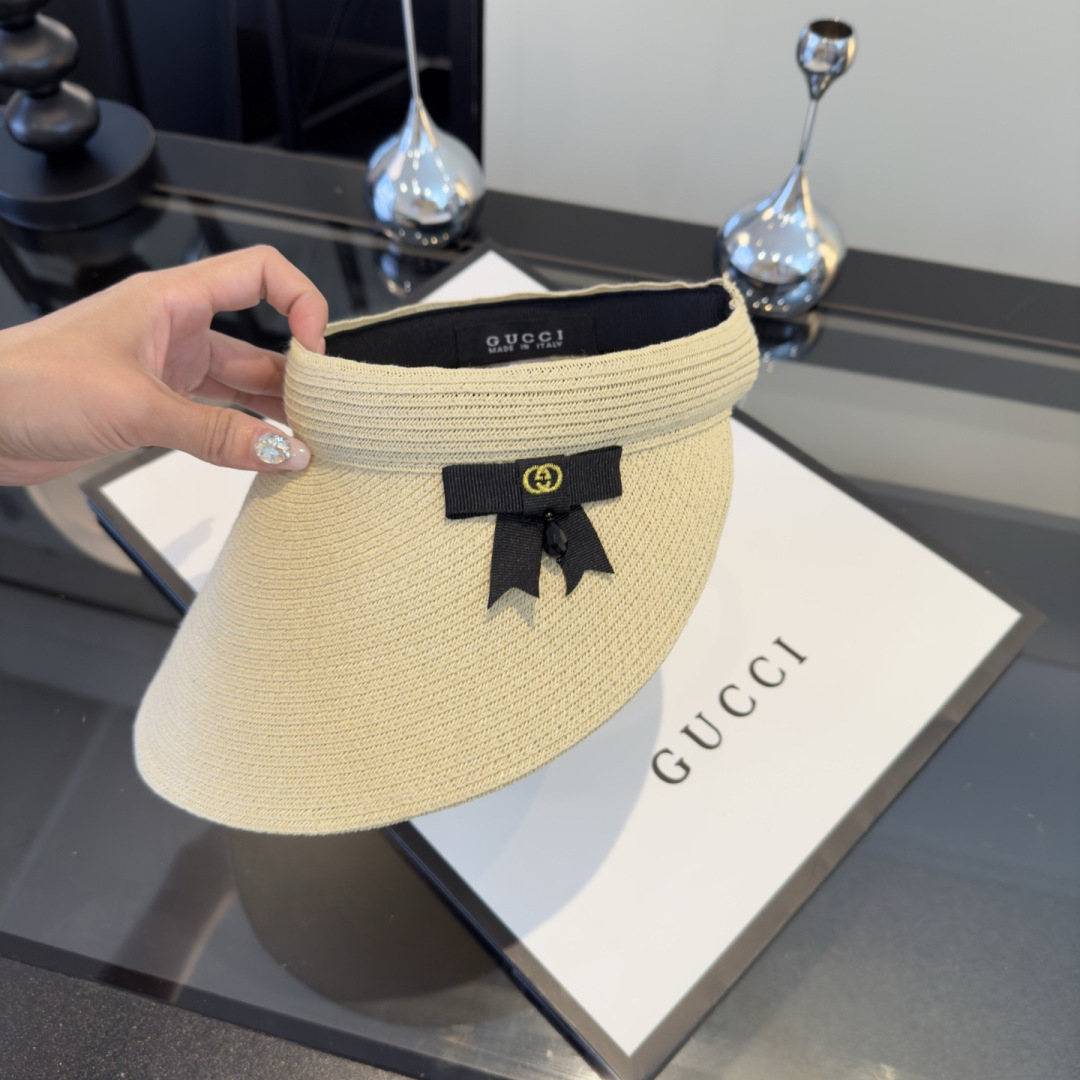 Gucci Gucci古奇新款空顶发箍遮阳帽