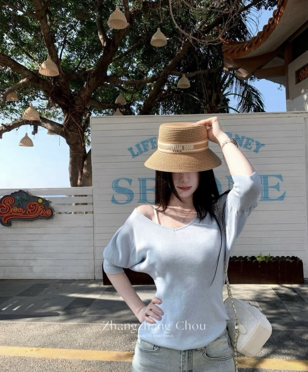 Dior Dior迪奥新款盆帽，日本纸草制作，跑量王，头围57cm