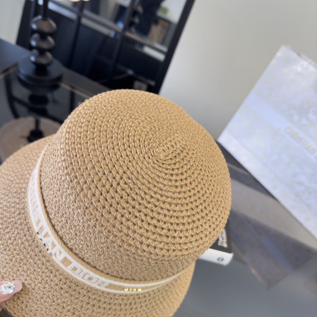 Dior Dior迪奥新款盆帽，日本纸草制作，跑量王，头围57cm