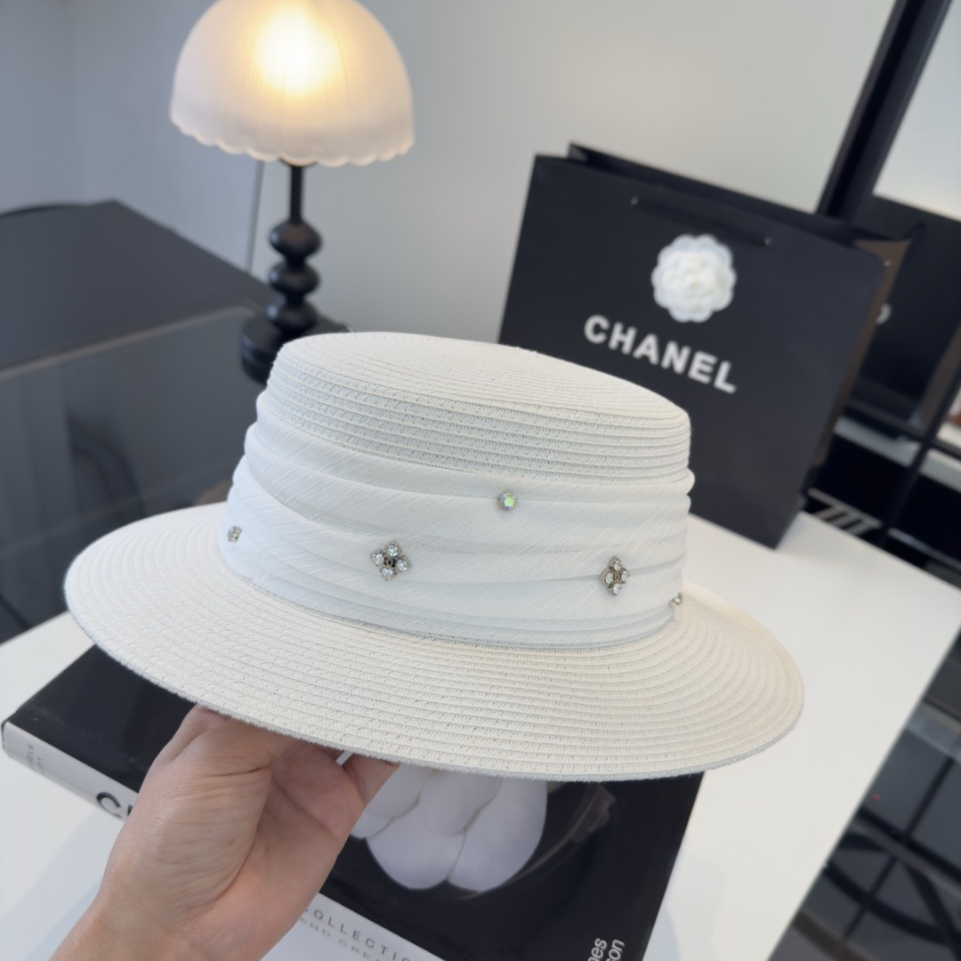 Chanel Chanel香奈儿新款网纱礼帽，高级定制，头围57cm
