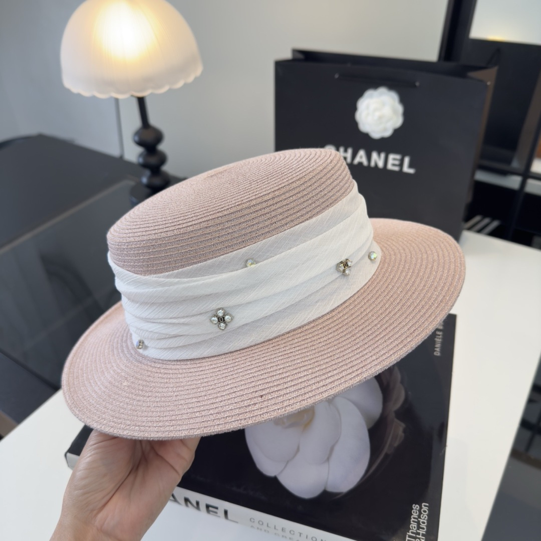 Chanel Chanel香奈儿新款网纱礼帽，高级定制，头围57cm