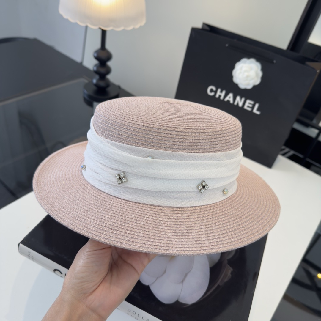 Chanel Chanel香奈儿新款网纱礼帽，高级定制，头围57cm