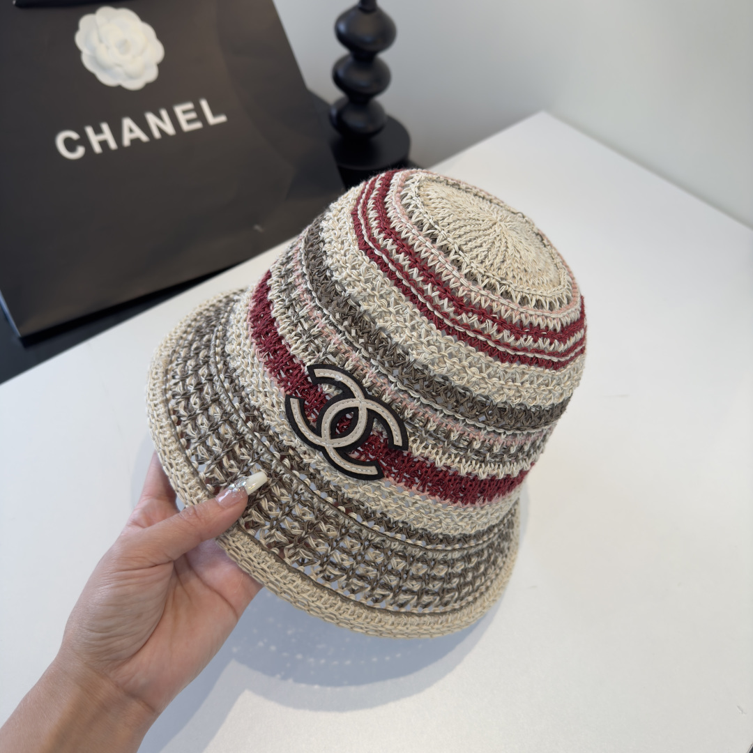 P Chanel香奈儿渔夫帽