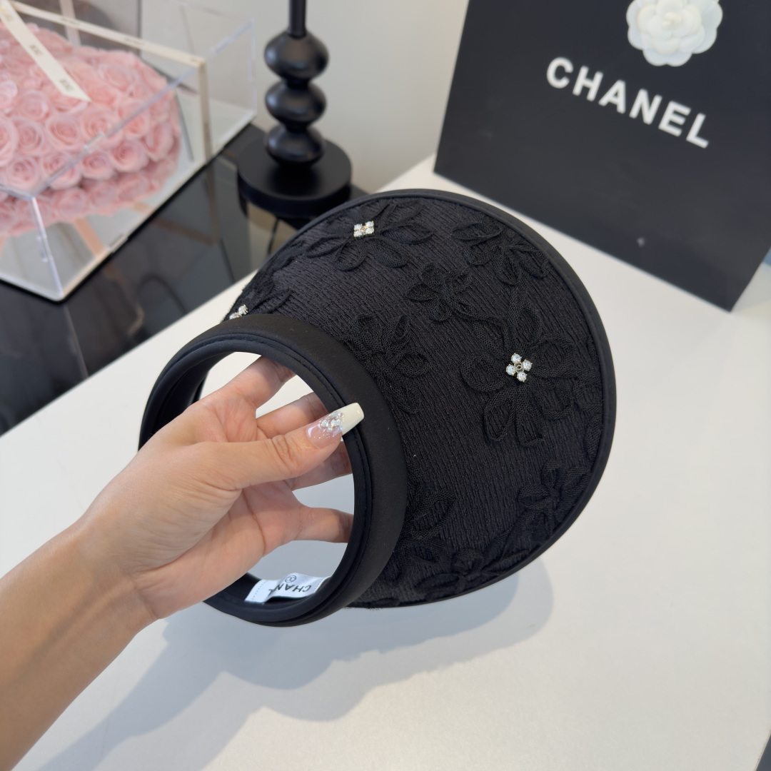 Chanel Chanel香奈儿空顶遮阳帽