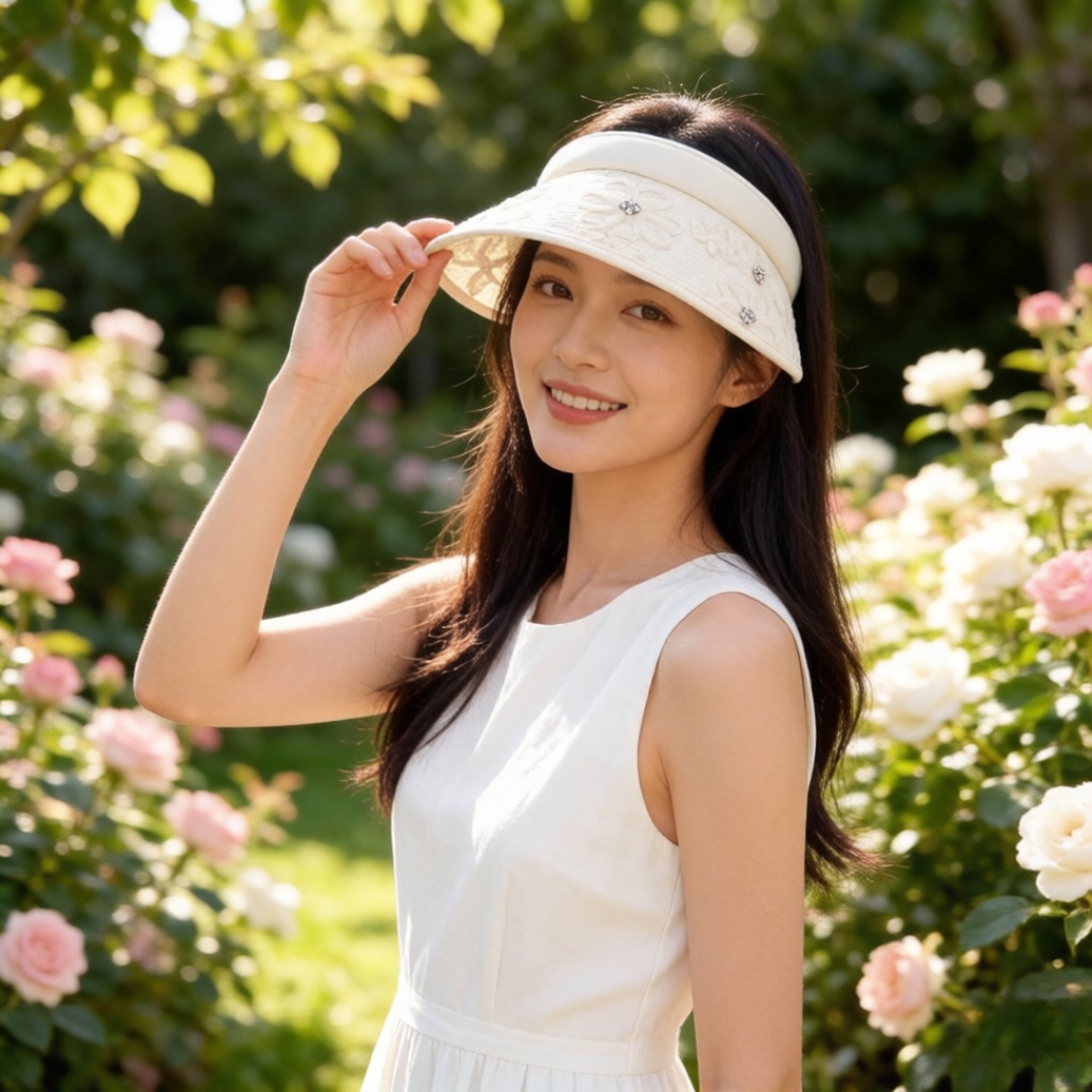 Chanel Chanel香奈儿空顶遮阳帽