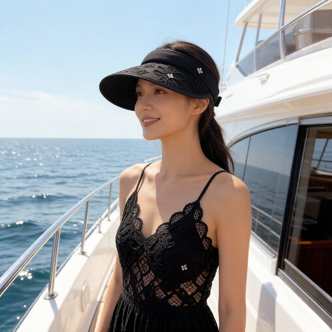 Chanel Chanel香奈儿空顶遮阳帽