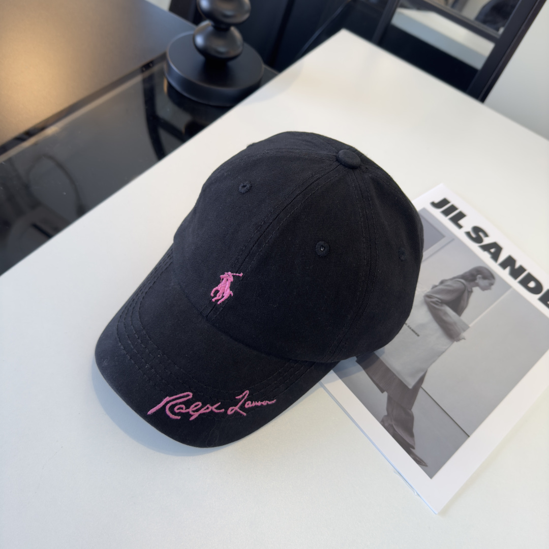 Ralph Lauren Polo保罗新款遮阳鸭舌帽，头围57cm