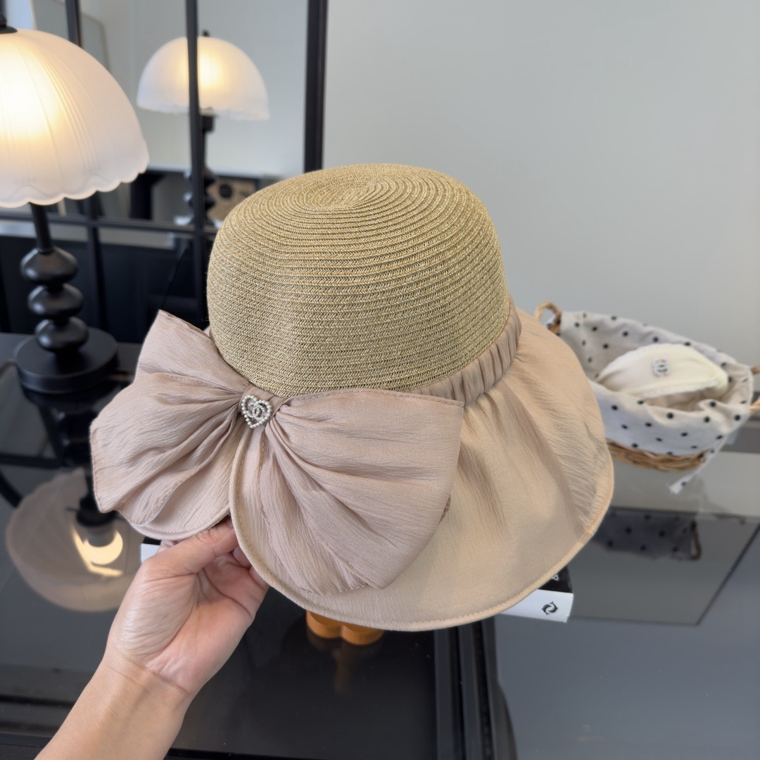 Chanel Chanel香奈儿新款蝴蝶结盆帽，高端定制，头围57cm