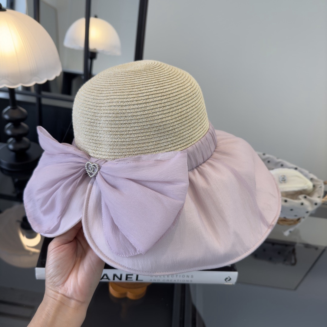 Chanel Chanel香奈儿新款蝴蝶结盆帽，高端定制，头围57cm