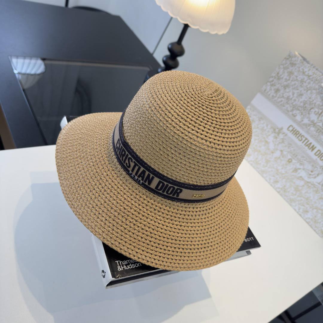 Dior Dior迪奥跑量款盆帽，夏日 草帽，头围57cm