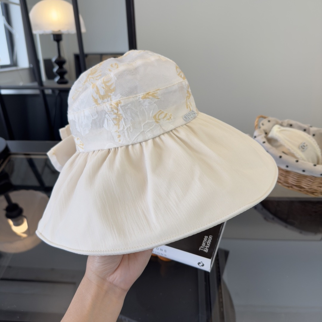 Chanel Chanel香奈儿新款蝴蝶结渔夫帽，高端定制，头围57cm