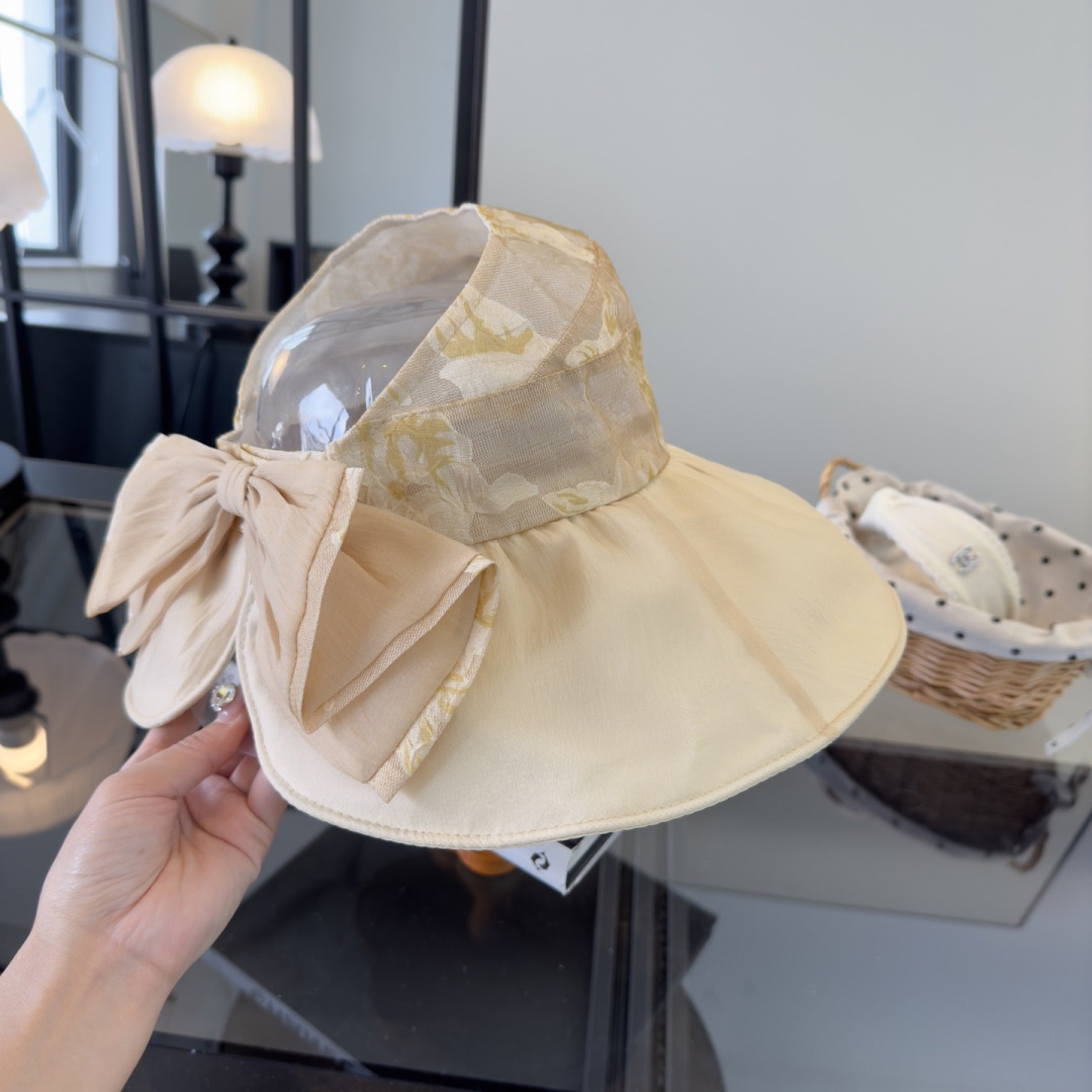Chanel Chanel香奈儿新款蝴蝶结渔夫帽，高端定制，头围57cm