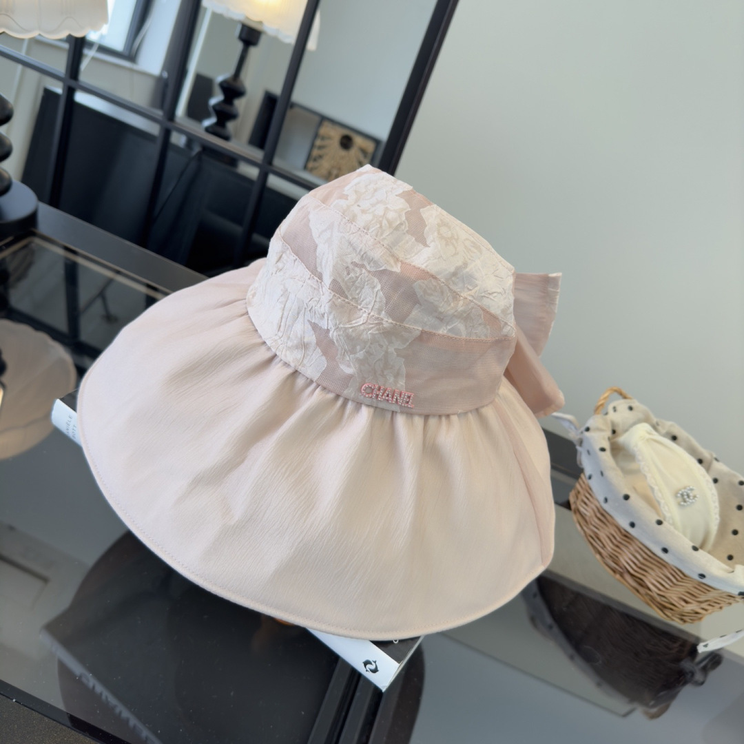 Chanel Chanel香奈儿新款蝴蝶结渔夫帽，高端定制，头围57cm