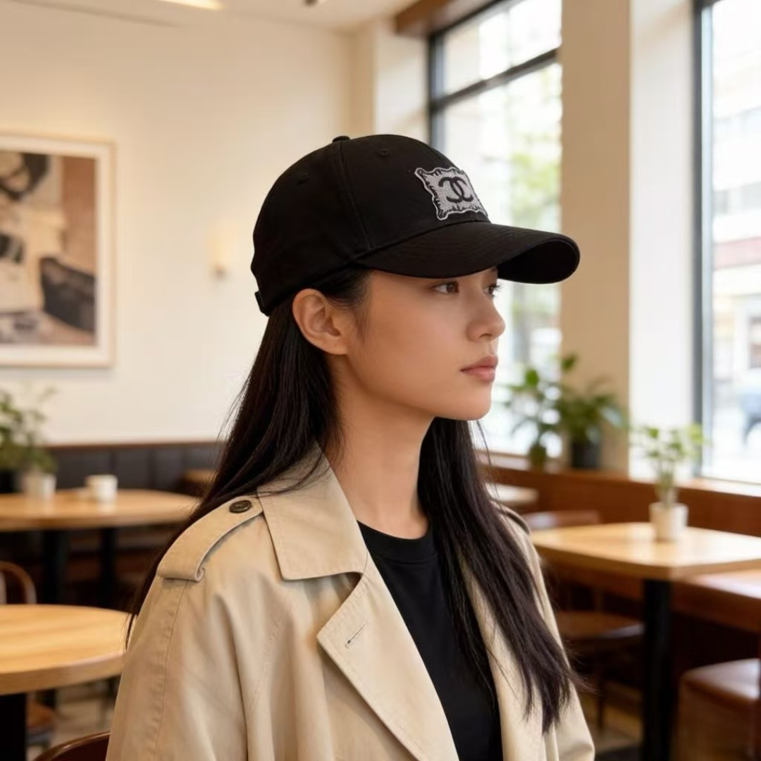 Chanel Chanel香奈儿新款遮阳鸭舌帽，百搭