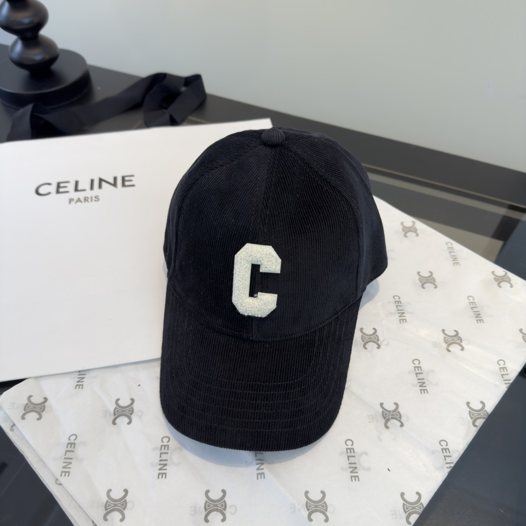 Celine Celine赛琳新款鸭舌军帽，头围57cm