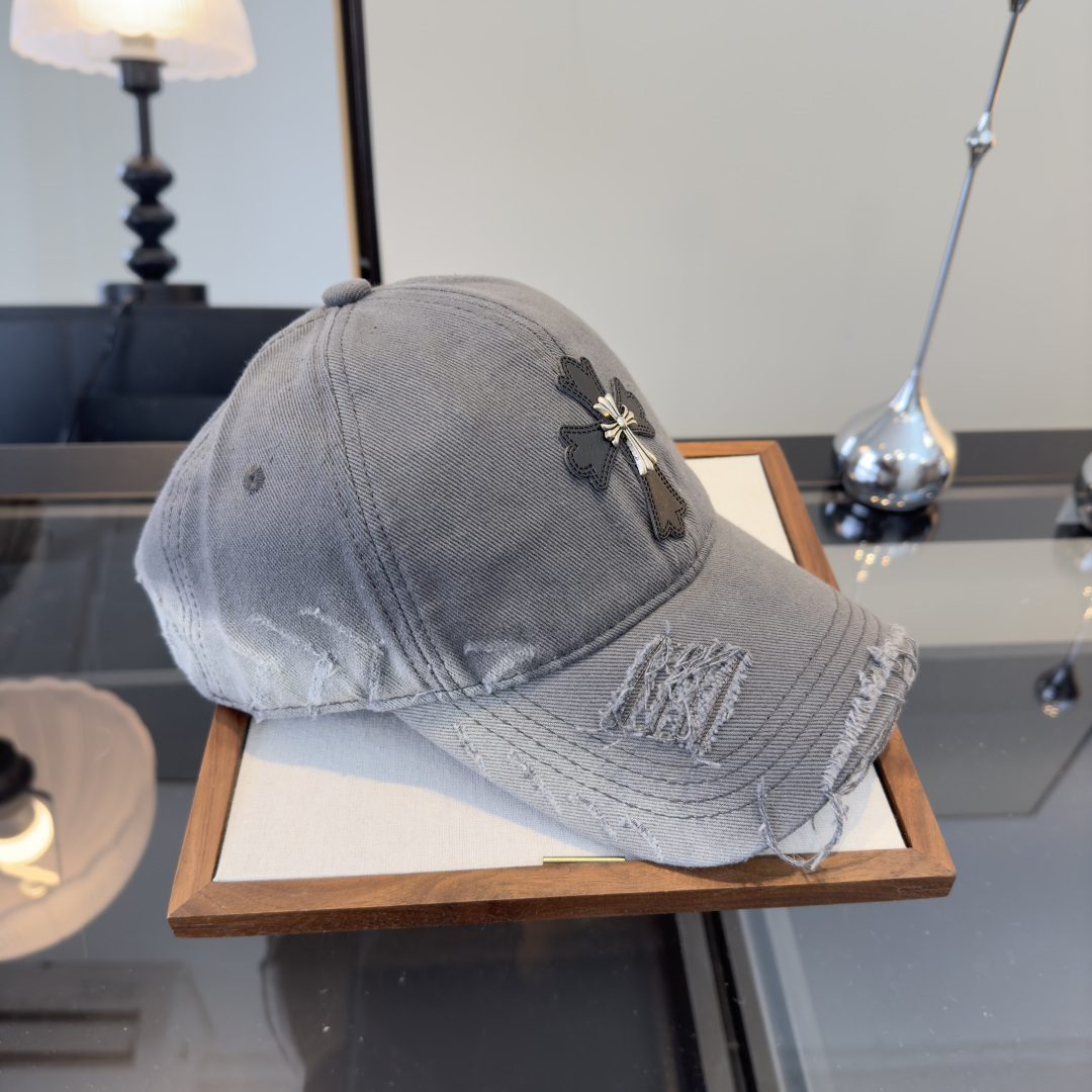 Chrome Hearts 克罗心新款鸭舌帽，头围57cm