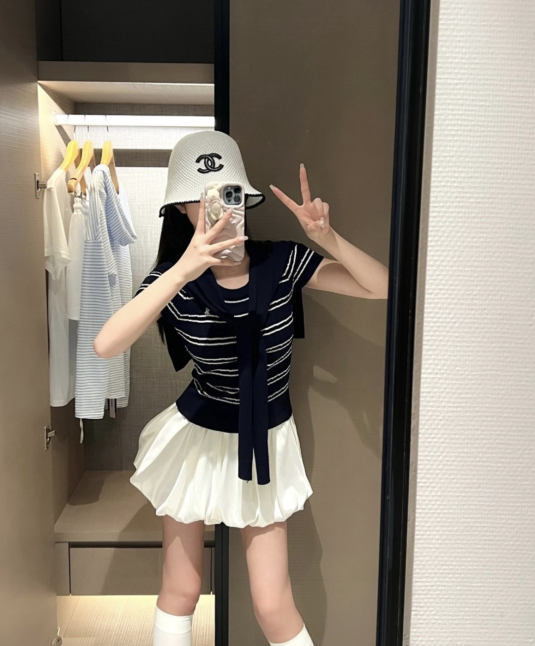 Chanel Chanel香奈儿新款渔夫帽