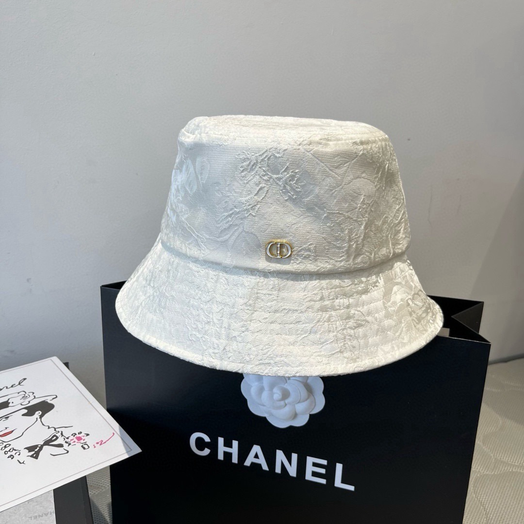 Dior Dior迪奥新款遮阳渔夫帽，高级遮阳帽，名媛风，头围57cm