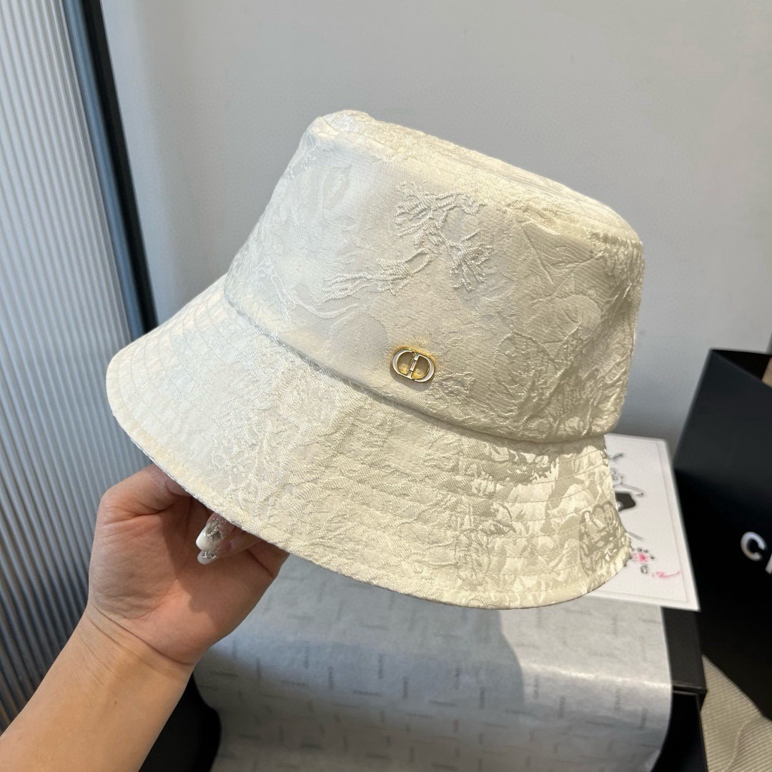 Dior Dior迪奥新款遮阳渔夫帽，高级遮阳帽，名媛风，头围57cm